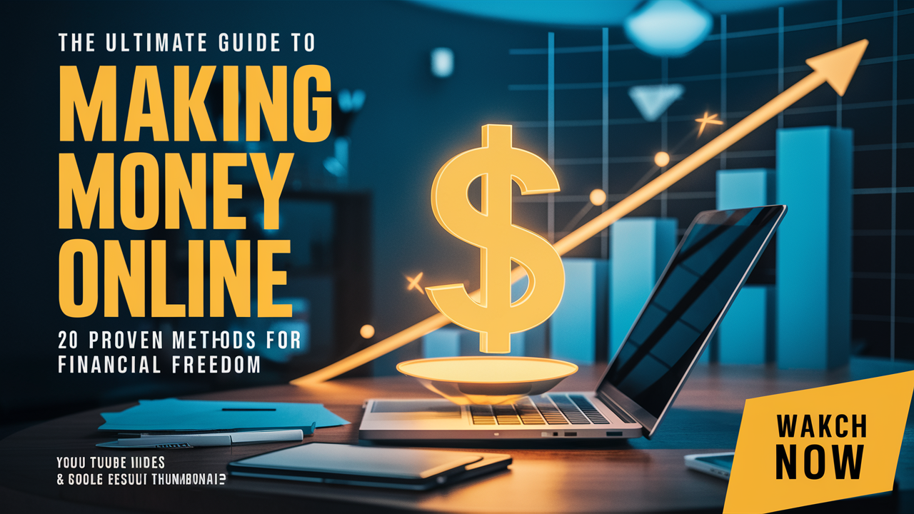 20 Ways To Make Money Online: Boost Your Income