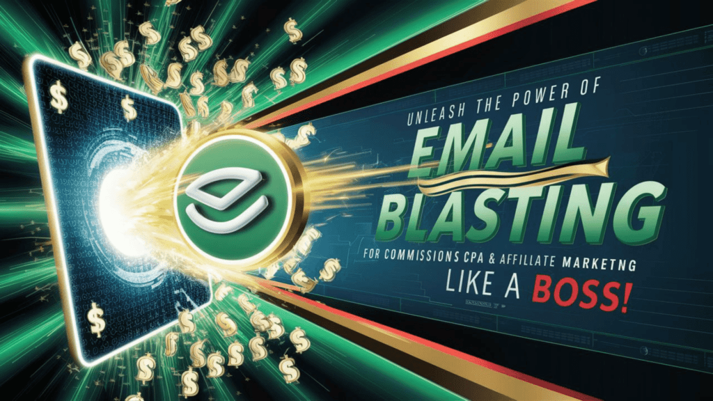 Unleash the Power of Email Blasting for Commissions in CPA & Affiliate Marketing like a Boss!