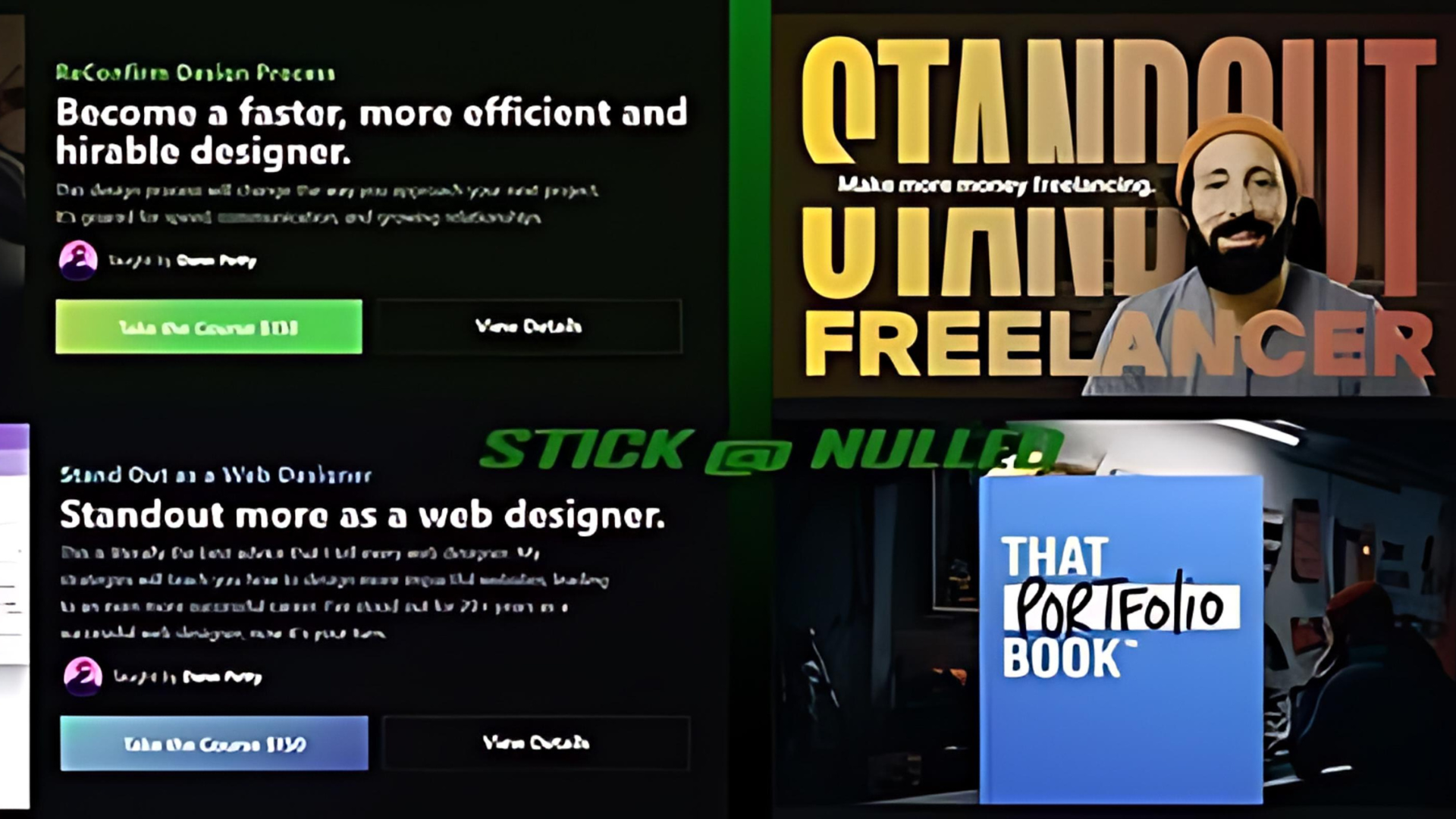 4 In 1 Courses Pack | Web Designing | Grow Client | Portfolio | Freelancers