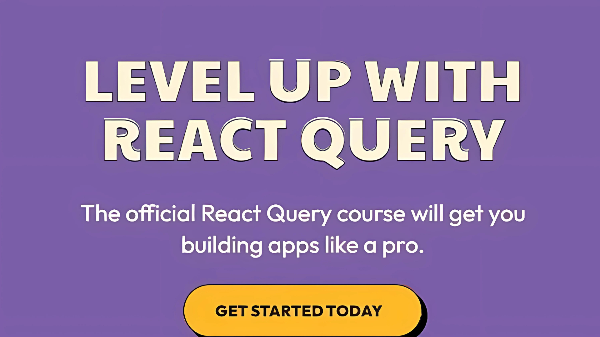 Master React Query with the Official Course