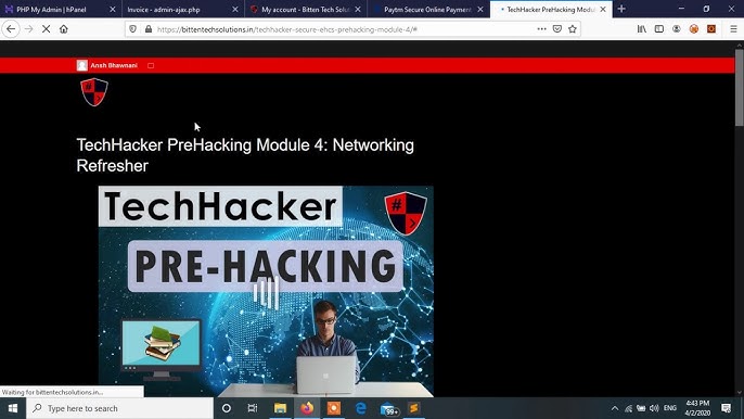 TechHacker Pre-Hacking Complete Course [All Modules] By Bitten Tech