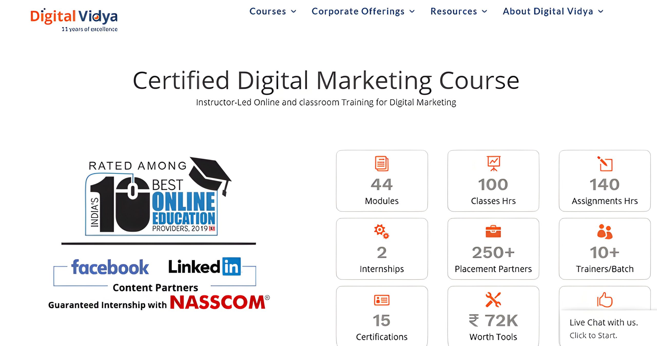 Certified Digital Marketing Master Course | Digital Vidya